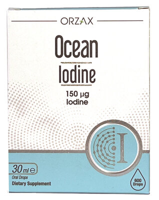 Йод Orzax Ocean Iodine 150 мкг краплі по 30 мл у флак.