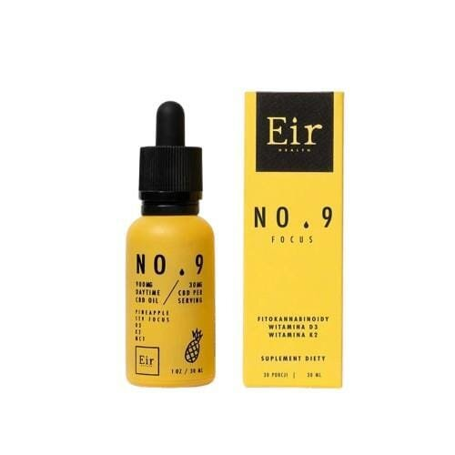 Олія CBD Eir Health №9 Фокус для кращої концентрації, 30 мл