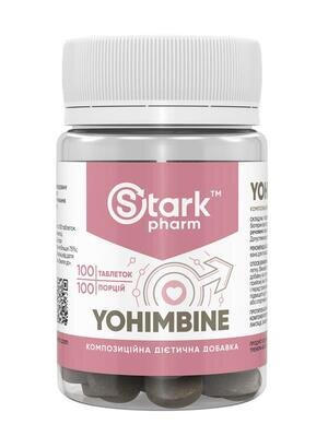 Йохімбін Stark Pharm Stark Yohimbine 10 мг, 100 таблеток