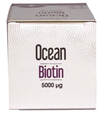 Біотин Orzax Ocean Biotin 5000 мкг, 60 капсул