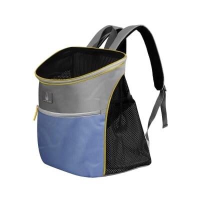 Переноска-рюкзак для кішок та собак Collar Сірий 35 х 25 х 37 см (до 8 кг)