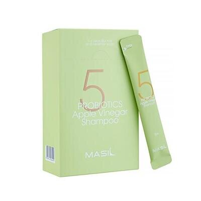 Шампунь Masil 5 Probiotics Apple Vinegar для балансу pH шкіри голови з пробіотиками, 8 мл