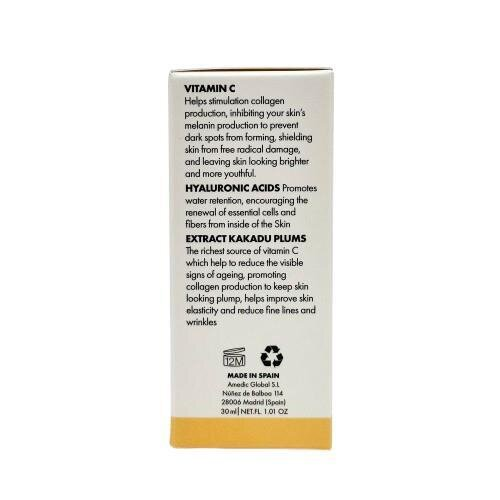 Сироватка для обличчя Amedic Hydro Cellular VItamin С + Glow Serum для сяяння шкіри з вітаміном С та екстрактом сливи какаду, 30 мл