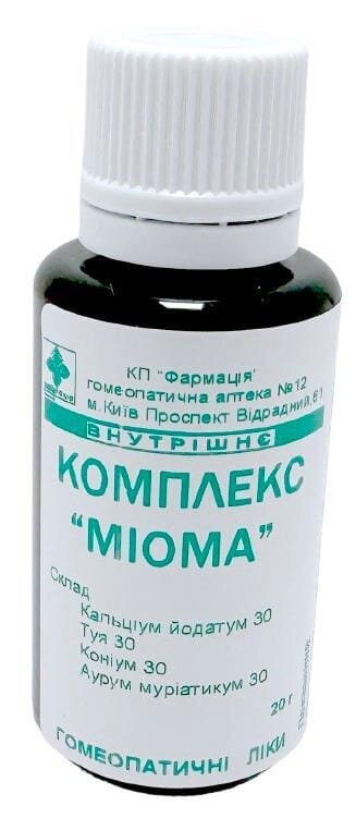 Комплекс Міома КП Фармація гранули по 20 г у флак.
