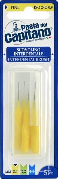 Міжзубні щітки Pasta del Capitano Interdental Brush, 0,9 мм, 5 шт