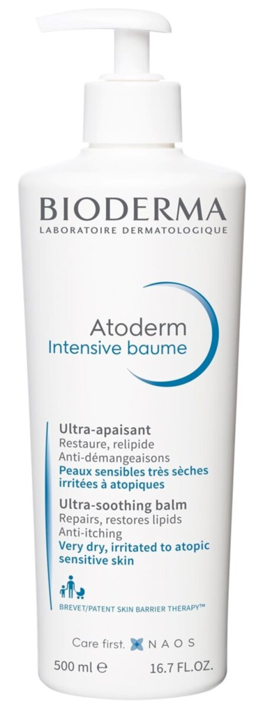 Бальзам для обличчя і тіла Bioderma Atoderm Intensive для сухої атопічної шкіри, 500 мл