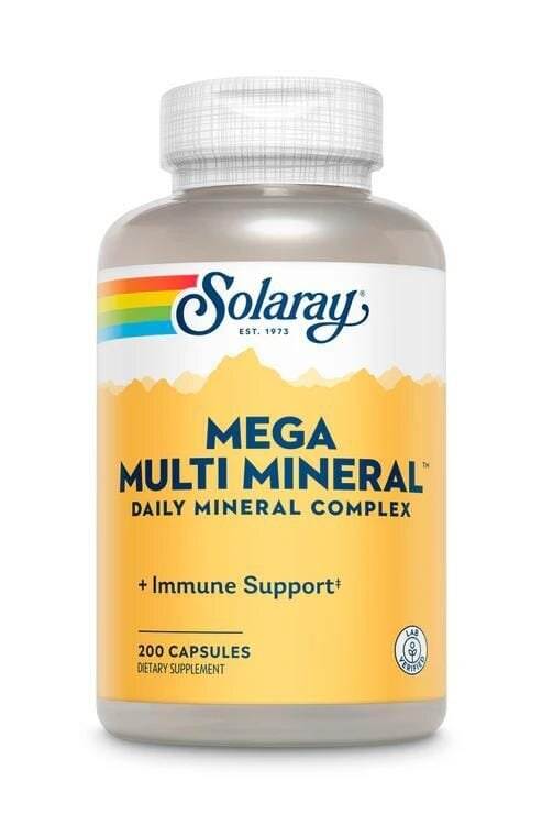 Мінеральна добавка Solaray Mega Multi Mineral, 200 капсул
