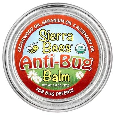 Бальзам проти комах Sierra Bees з кедровою, гераневою та розмариновою оліями, 17 г