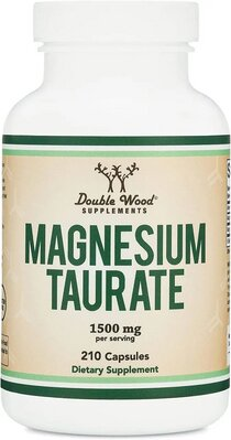 Магній Таурат Double Wood Magnesium Taurate 1500 mg, 210 капсул