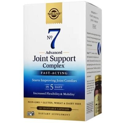 Комплекс для суглобів Solgar №7 Joint Support Complex вег. капсули №60