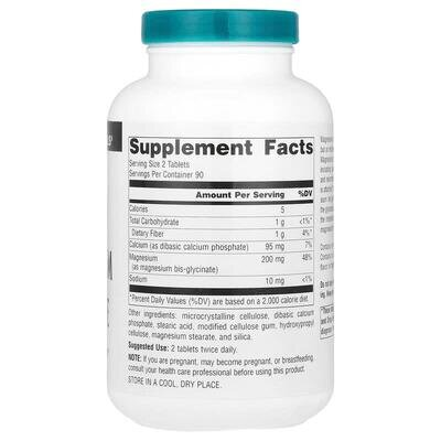 Магній Гліцинат Source Naturals Magnesium Glycinate, 180 таблеток