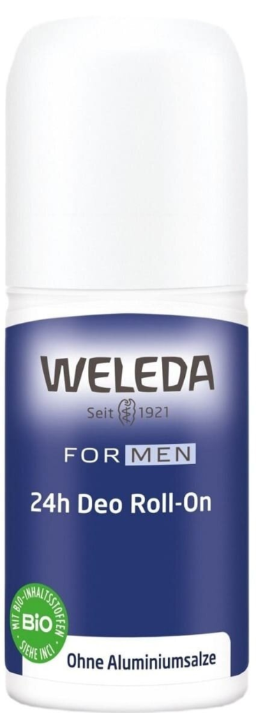Дезодорант кульковий Weleda 24h For Men для чоловіків, 50 мл