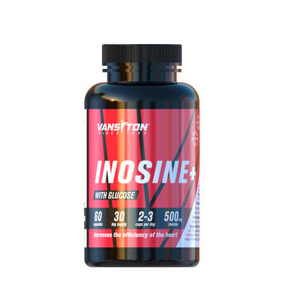 Натуральна добавка Vansiton Inosin Plus (інозин плюс), 60 капсул
