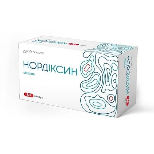 Нордіксин капсули по 50 мг №60 (15х4)