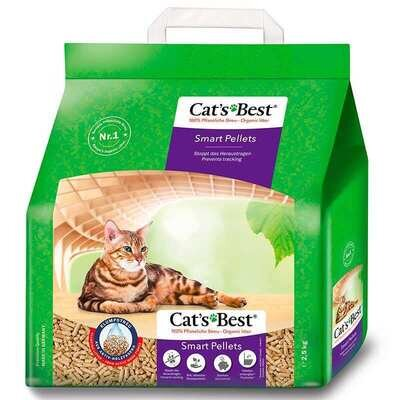 Наповнювач для котячого туалету Cat's Best Smart Pellets деревний, 2,5 кг (5 л)