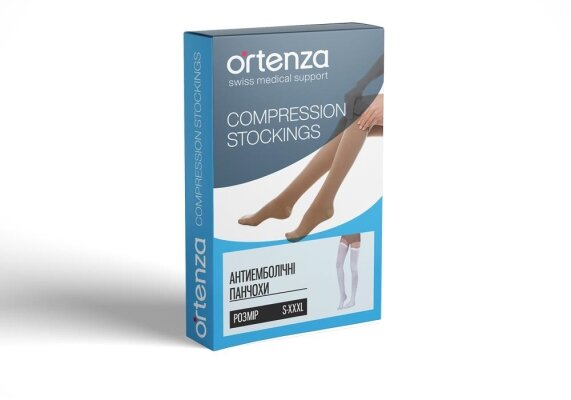Панчохи антиемболічні Ortenza 6102, розмір XL