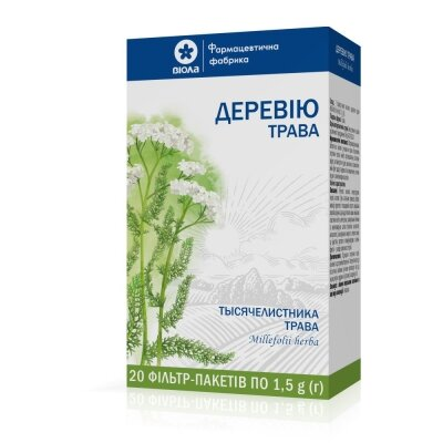 Деревію трава по 1.5 г №20 у філ.-пак.
