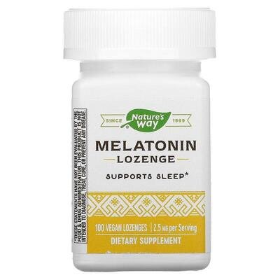 Мелатонін Nature's Way Melatonin 2,5 мг, 100 веганських льодяників