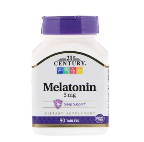 Мелатонін 21st Century Melatonin 3 мг, 90 таблеток