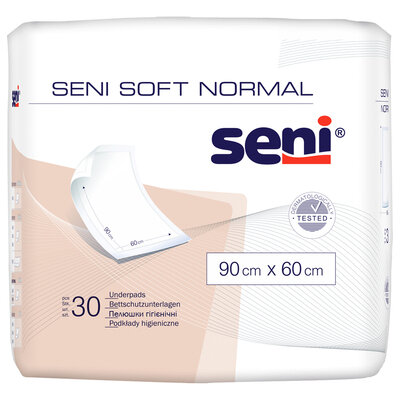 Пелюшки Seni Soft Normal одноразові гігієнічні 90х60 см, 30 шт