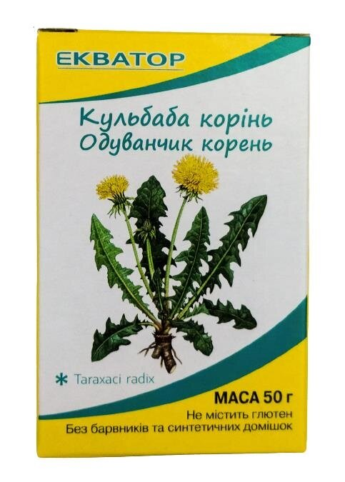 Фіточай Екватор Кульбаба корінь по 50 г у пач.