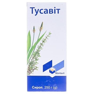 Тусавіт сироп по 250 г у пляш.