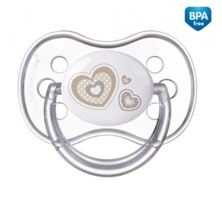 Пустушка силіконова Canpol Babies Newborn baby симетрична 22/580_bei, 0-6 місяців, 1 шт