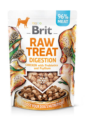 Ласощі для собак Brit Raw Treat Digestion для травлення, курка, 40 г