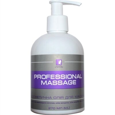 Олія косметична Краса і Здоров'я Professional Massage для масажу, 270 мл
