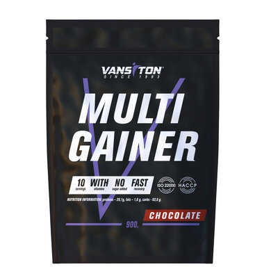 Гейнер Vansiton Multigainer, шоколад, 900 г