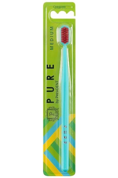 Зубна щітка Pure by President Medium