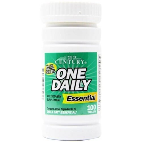 Щоденні мультивітаміни 21st Century One Daily Essential, 100 таблеток