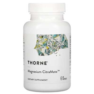 Магній цитрамат Thorne Research Magnesium Citramate капсули №90
