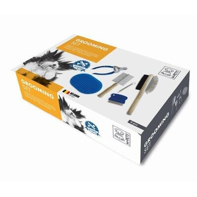 Набір для грумінгу M-Pets Grooming Set з 6-ти предметів для собак, котів та гризунів