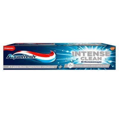 Зубна паста Aquafresh Intense Clean інтенсивне очищення відбілююча, 75 мл