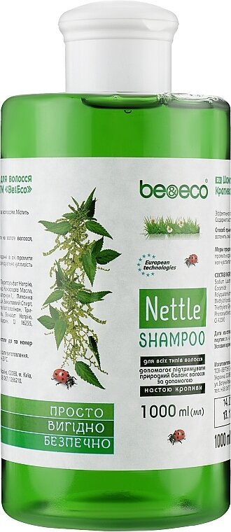 Шампунь Be&Eco Кропива, 1000 мл