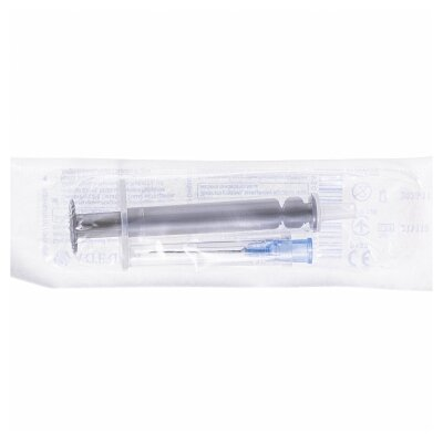 Шприц 2 мл Arterium 2-х компонентний з голкою 23G (0,6 мм x 25 мм), 1 штука