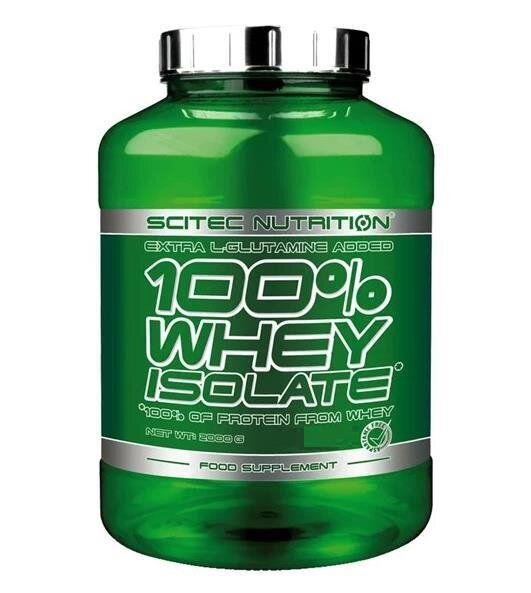 Протеїн Scitec Nutrition 100% Whey Protein Isolate strawberry, 2 кг