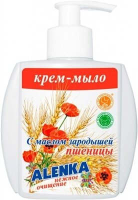 Крем-мило рідке Alenka з олією зародків пшениці, 200 г