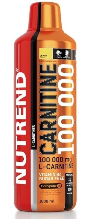 Карнітин Nutrend Carnitine 100 000 лимон, 1000 мл