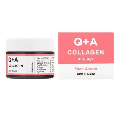 Крем для обличчя Q+A Антивіковий з колагеном, 50 г