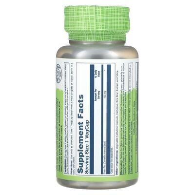 Зелений чай Solaray Green Tea 450 мг, 100 вегетаріанських капсул