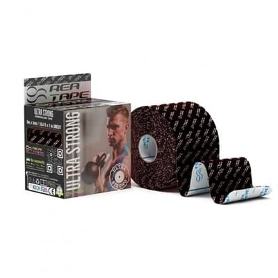 Кінезіо тейп REA TAPE Strong 5 см х 5 м, чорний