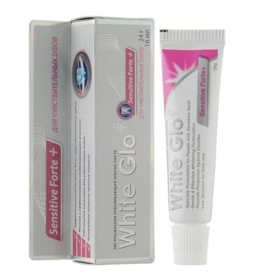 Зубна паста White Glo відбілююча для чутливих зубів, 24 г