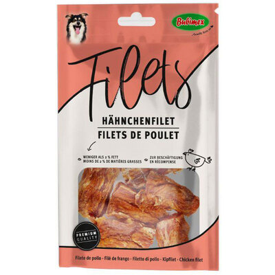 Ласощі Bubimex Chicken Breast Filets з курятиною для собак, 70 г