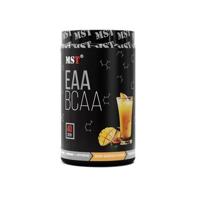 Комплекс амінокислот MST Nutrition BCAA & EAA Zero манго маракуя, 40 порцій, 520 г