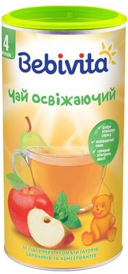 Напій Bebivita Чай освіжаючий, сухий швидкорозчинний, 200 г