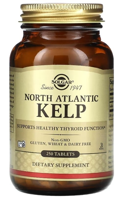 Ламінарія Solgar North Atlantic Kelp таблетки №250