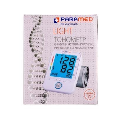 Тонометр Paramed Light автоматичний з мережевим адаптером