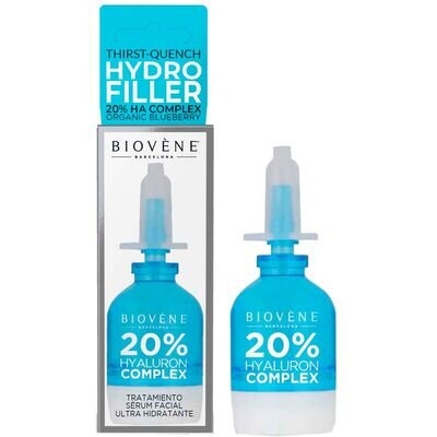 Сироватка для обличчя Biovene живильна з гіалуроновою кислотою та чорницею, 10 мл